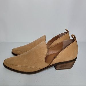 Lucky Brand Mahzan Pointed Toe Tan Loafers